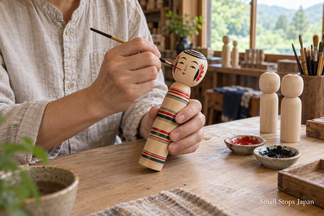 Tsuchiyu Kokeshi: Meet, Paint and Take Home a Wooden Doll