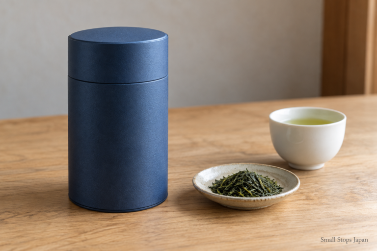 A Japanese Tea Canister: What Goes Inside the Lid?