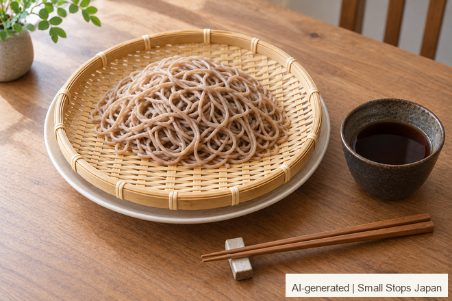 A Bamboo Zaru: From Draining Noodles to the Table